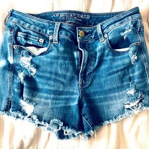 American Eagle denim shorts size 10